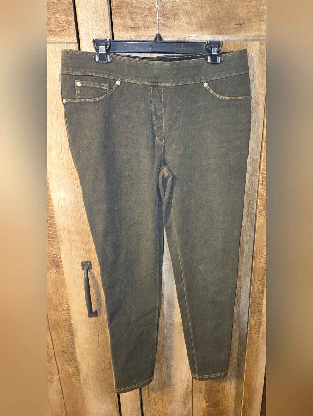 Peter Nygard Black Jeggings Size L